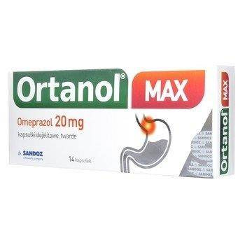 Ortanol Max 20mg x 14 kaps.