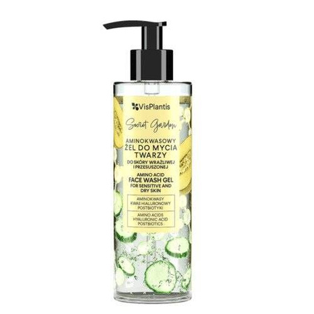 Vis Plantis Secret Garden Aminokwasowy żel do mycia twarzy 200 ml