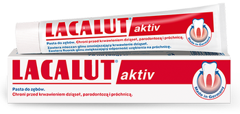 LACALUT AKTIV Pasta do zębów x 75 ml