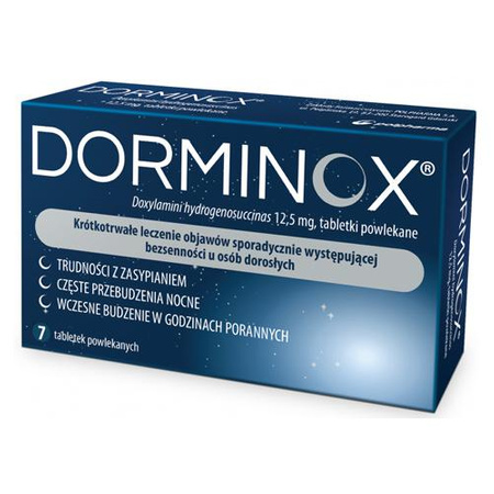 Dorminox 12,5 mg 7 tabl.