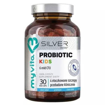 MyVita SILVER Probiotic Kids 6 mld CFU 30 kapsułek