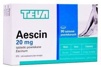 Aescin 20 mg x 90 tabletek