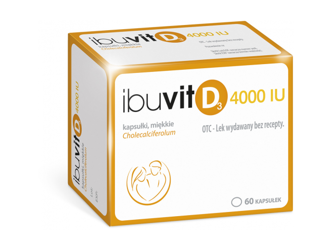 Ibuvit D3 4000 IU x 60 kaps.