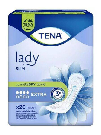 TENA Lady Slim Extra specjalistyczne podpaski urologiczne 20 sztuk