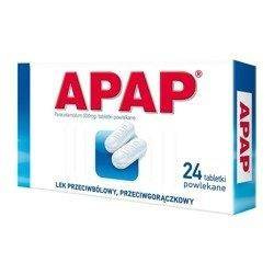 Apap 500 mg x 24 tabl.