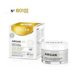 Mincer Pharma Argan Life 801 krem nawilżający na dzień 50 ml