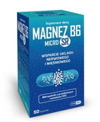 Magnez B6 microSR 50 kapsułek