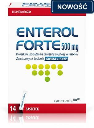 Enterol Forte 500mg x 14 sasz.