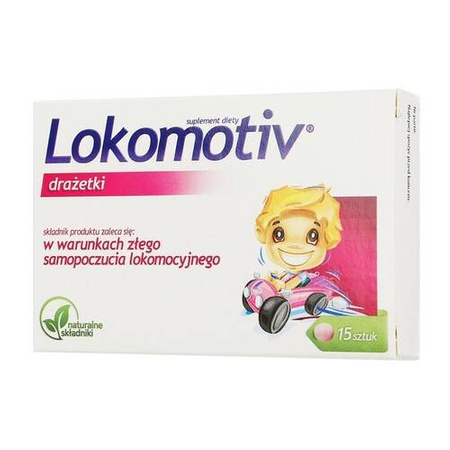 Lokomotiv 15 drażetek