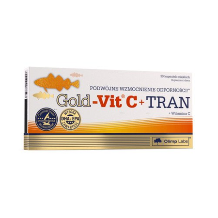 OLIMP Gold-Vit C + Tran 30 kapsułek