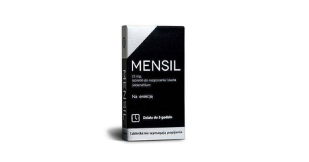 Mensil 25mg x 4 tabl.