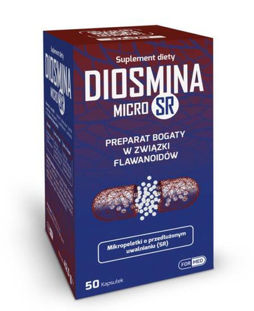 Diosmina microSR 60 kapsułek