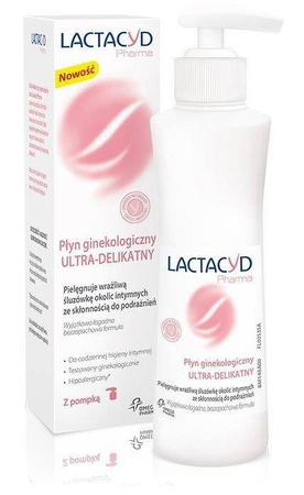 LACTACYD PHARMA ULTRA-DELIKATNY Płyn 250ml