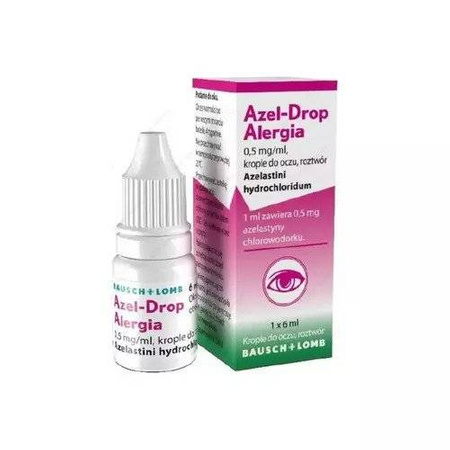 Azel-Drop Alergia krople do oczu 6 ml 