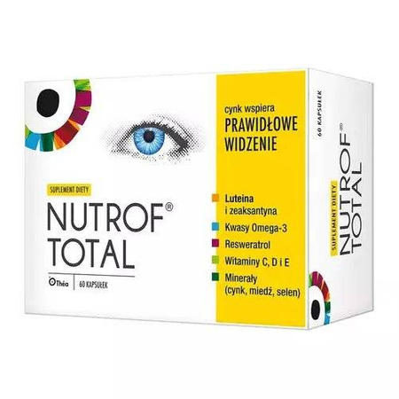 Nutrof Total z Wit. D3  60 kaps.