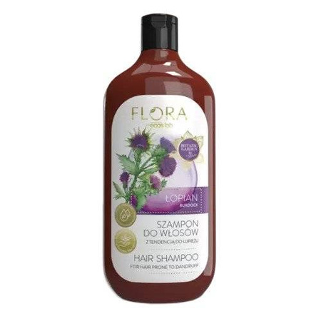 Flora Szampon do włosów z tendencją do łupieżu z łopianem 500 ml