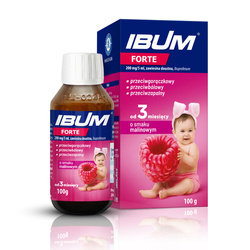 Ibum Forte 200mg/5ml 100g sm. malinowy