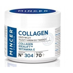 Mincer Pharma Collagen No. 304 Odżywczy tłusty krem do twarzy 70+ 50 ml