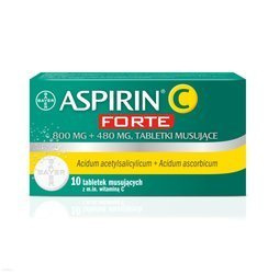 Aspirin C Forte x 10 tabl. musujących