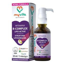 MyVita Witamina B-Complex Lipo-Active krople 30 ml