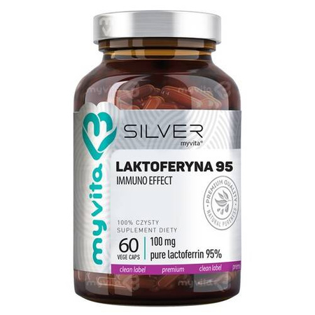 MyVita SILVER Laktoferyna 95 60 kapsułek