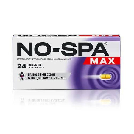 No-Spa MAX (No-Spa Forte) 80mg 24 tabletki