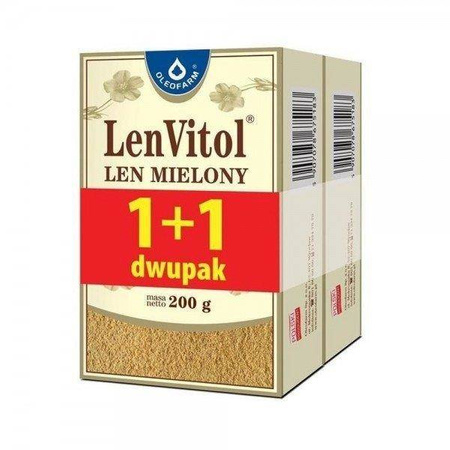 Len mielony DUOPAK 200g+200g Oleofarm