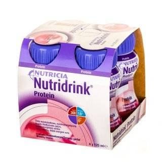 Nutridrink Protein truskawkowy 4x125 ml