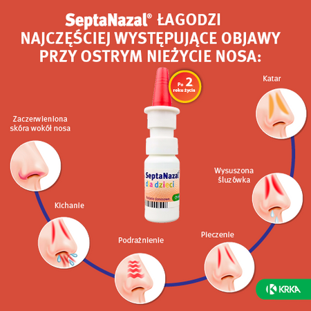 Septanazal 0,5 mg+50 mg/ml aerozol do nosa dla dzieci 10 ml