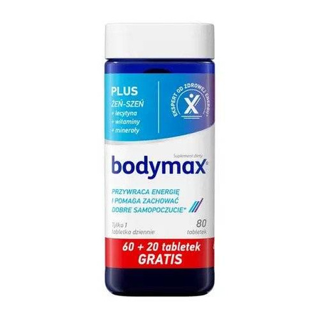 Bodymax Plus 80 tabletek  (60+20 gratis)