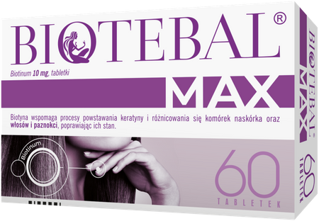 Biotebal Max 10mg 60 tabletek