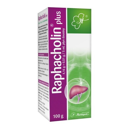 Raphacholin Plus ( Cholesol ) płyn doustny 100 g
