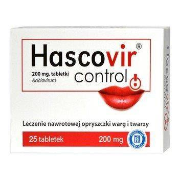 Hascovir Control 200mg x 25 tabl.