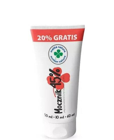 Matka Natura Mocznik 45% krem 50 ml + 10 ml (20% gratis)