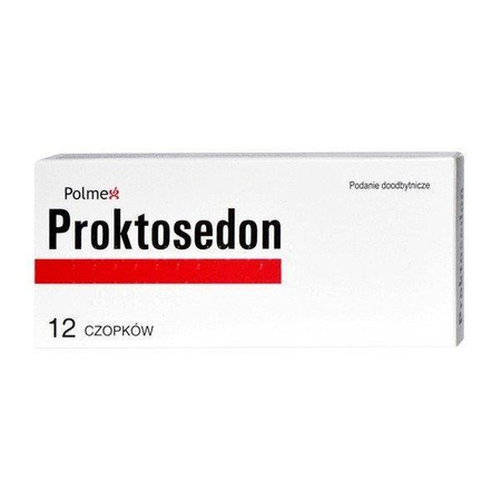 Proktosedon czopki x 12szt.