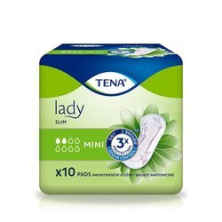 TENA LADY SLIM MINI Podpaski specjalistyczne x 10 szt.