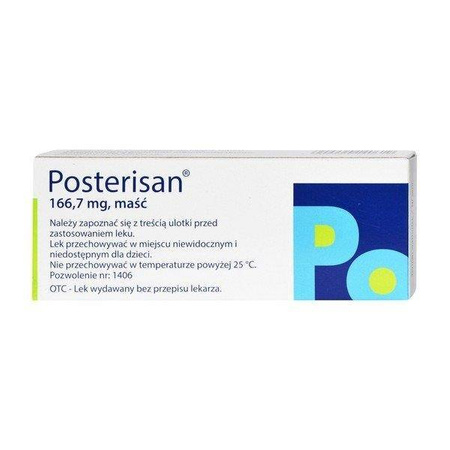 Posterisan maść doodbyt. 25 g