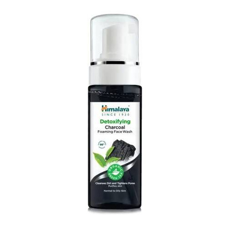 Himalaya Detoksykująca pianka do mycia twarzy z węglem aktywnym 150 ml 