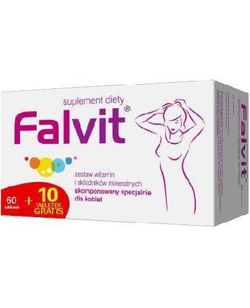 Falvit 60 + 10 tabletek