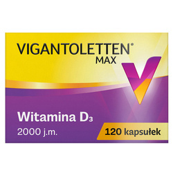 Vigantoletten Max 2000 j.m. x 120 kaps.