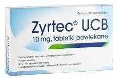 Zyrtec UCB 10mg x 10 tabl.