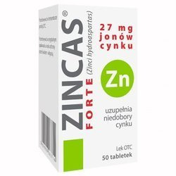 Zincas forte 50 tabletek