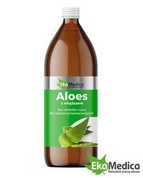 EkaMedica Sok Aloes z miąższem x 500 ml 