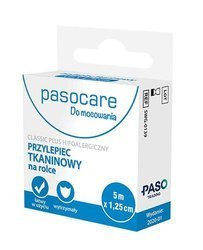 Plaster PASOCARE CLASSIC tkaninowy 5 m x 1,25 cm 