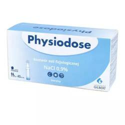 Physiodose Gilbert NaCl 0.9% sól fizjologiczna 40 x 5ml