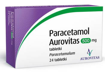 Paracetamol Aurovitas 500mg x 24 tabl.