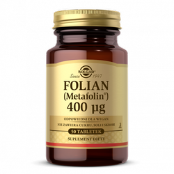 SOLGAR Folian (Metafolina) 400µg x 50 tabl.