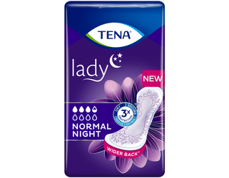 TENA LADY NORMAL NIGHT Podpaski specjalistyczne x 10 szt.