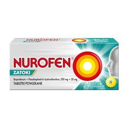 Nurofen Zatoki x 24 tabletek