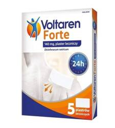 Voltaren Forte 140 mg, plaster leczniczy 5 sztuk